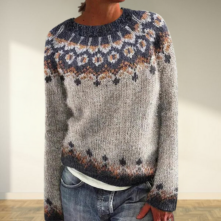 AIKA™ | Warm artistic sweater