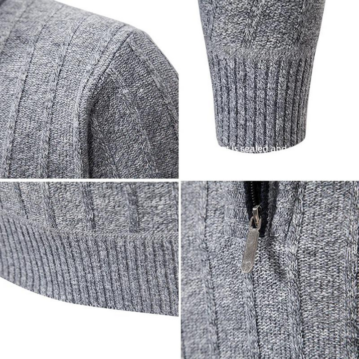 ROB™ | Knit Quarter Zip Sweater