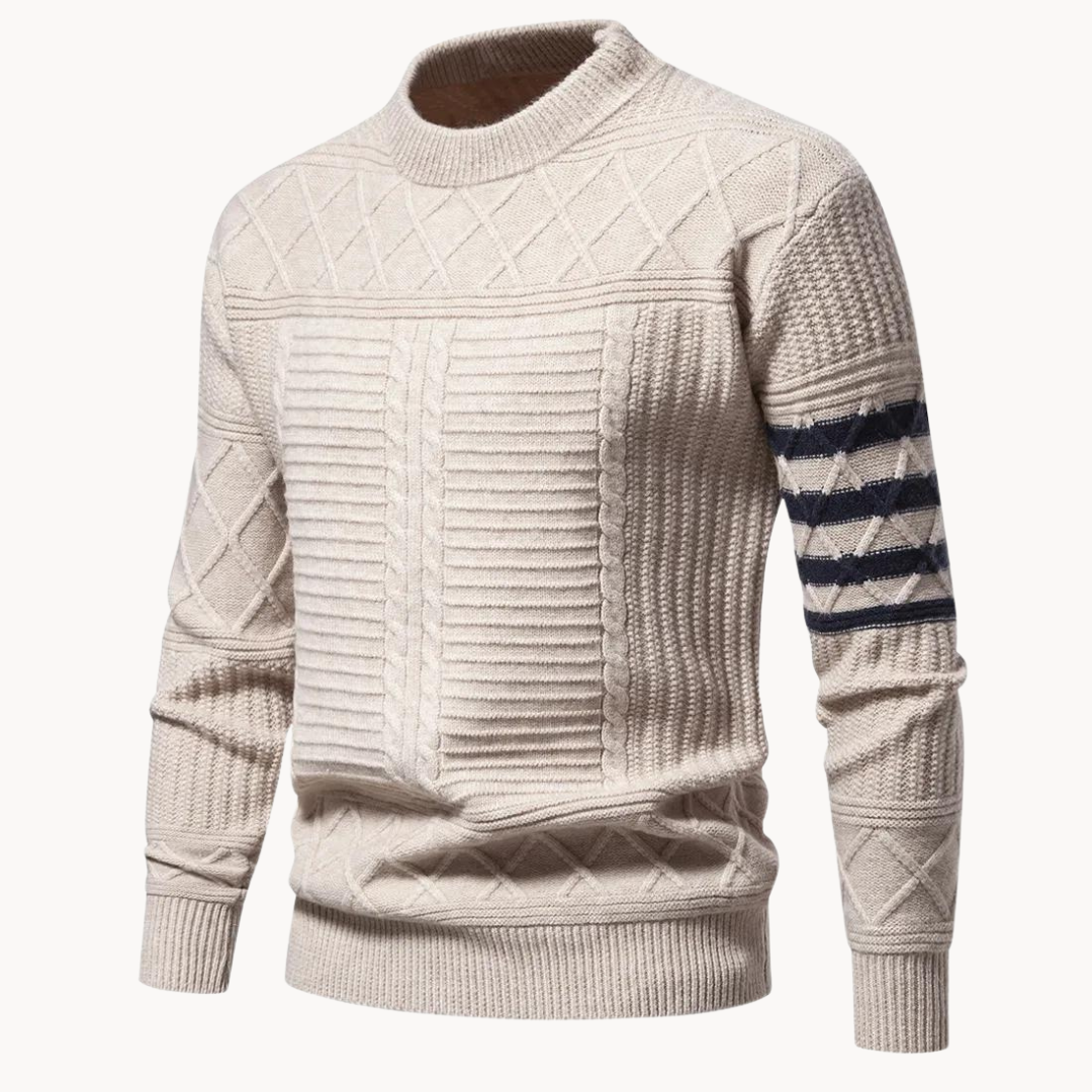 WARREN™ | Cable Crewneck Sweater