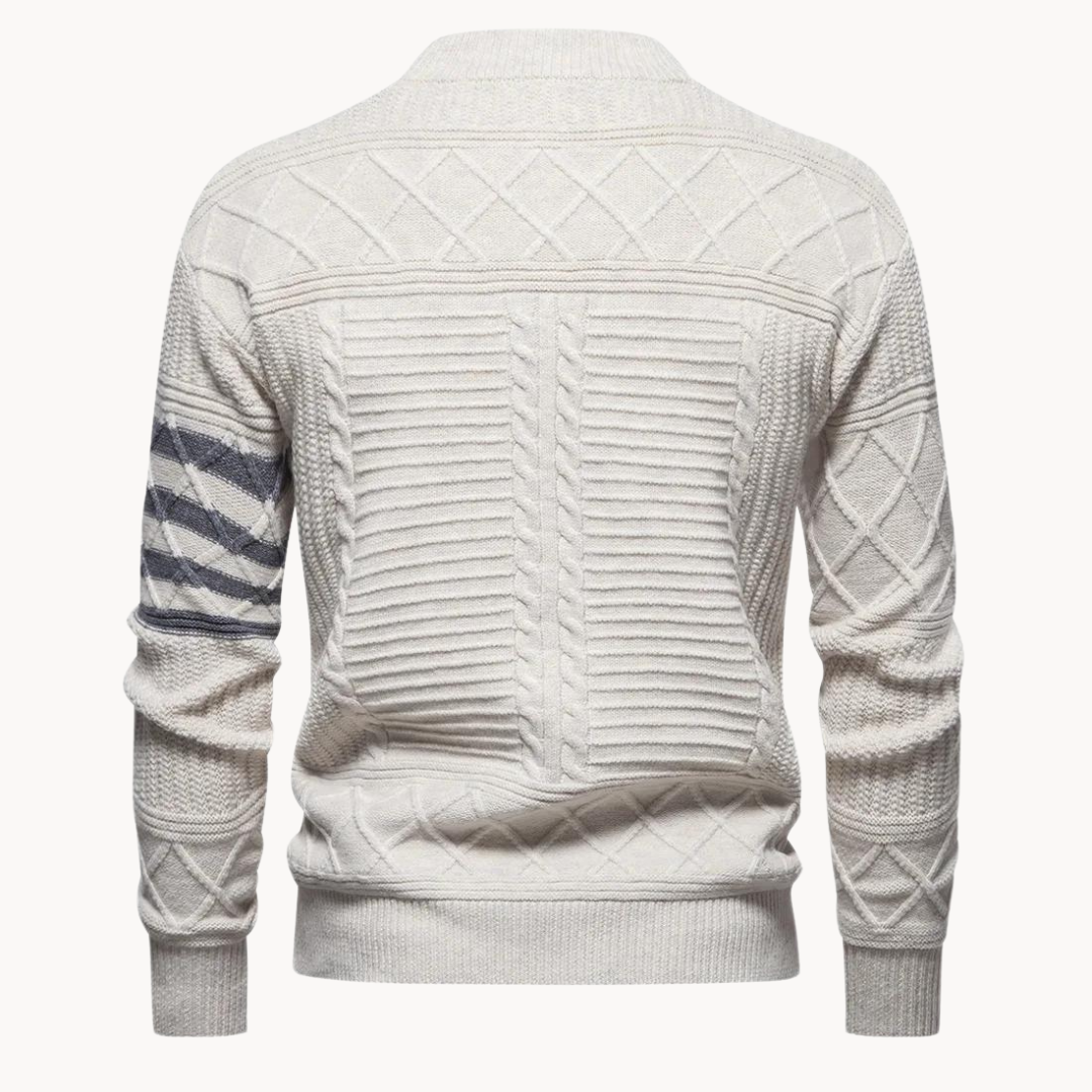 WARREN™ | Cable Crewneck Sweater