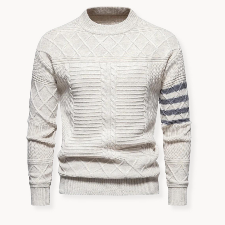 WARREN™ | Cable Crewneck Sweater