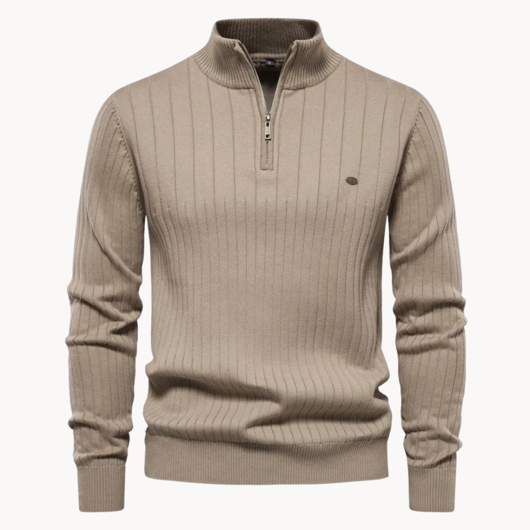 JENSON™ | Quarter Zip Sweater