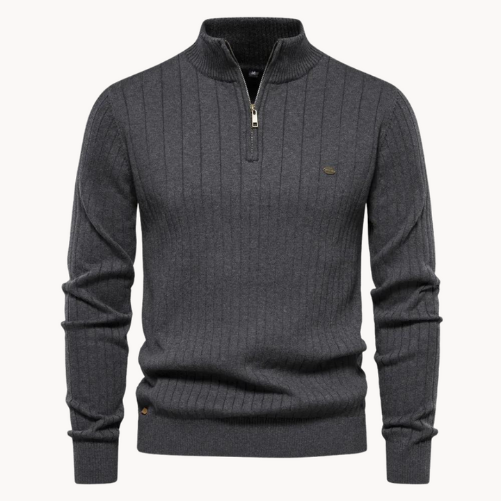 JENSON™ | Quarter Zip Sweater