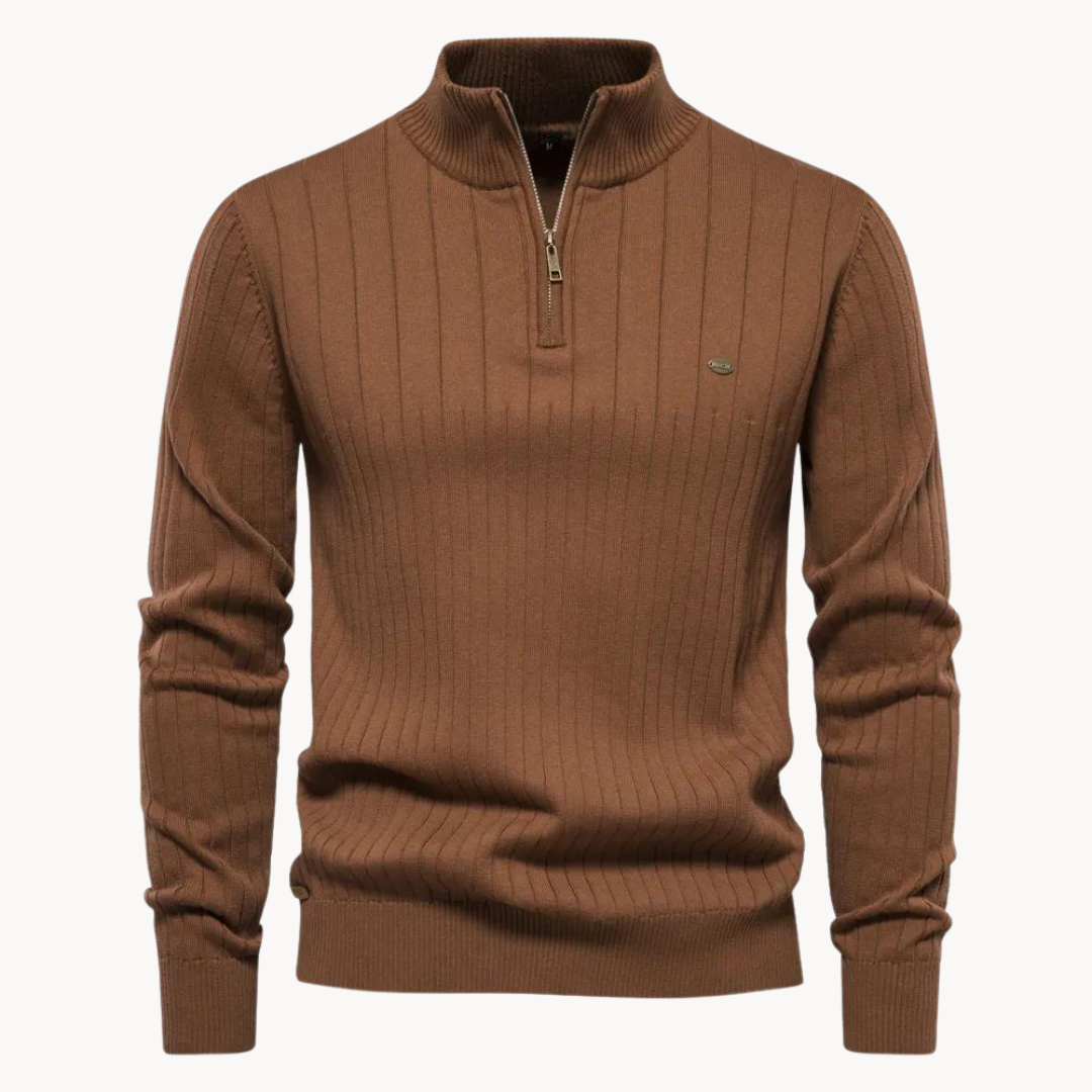 JENSON™ | Quarter Zip Sweater