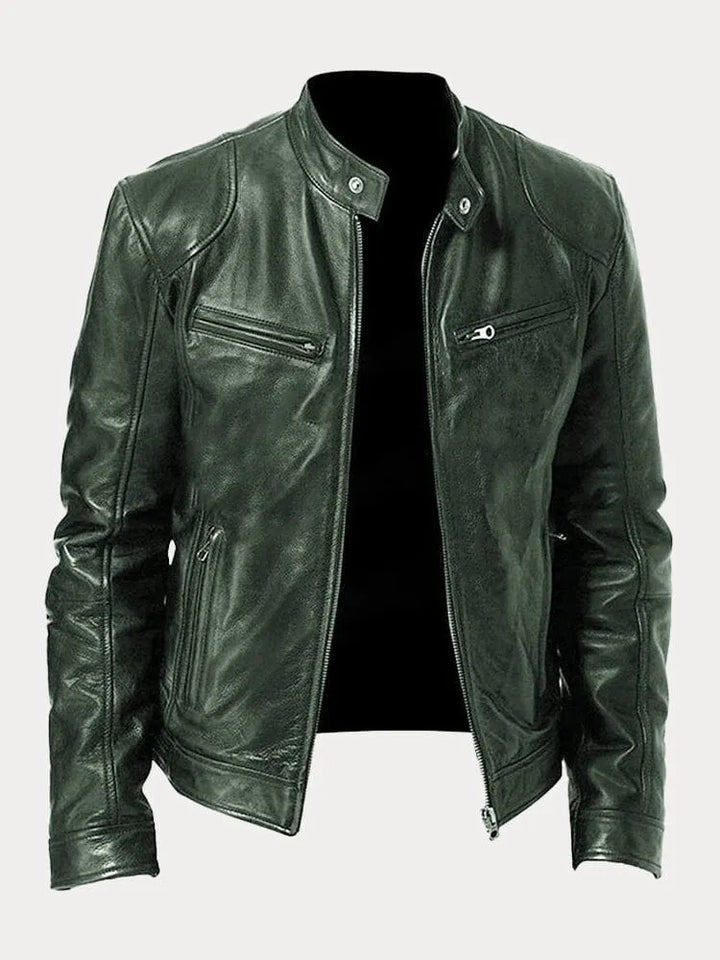 CHRISTIAN™ | Casual leather jacket