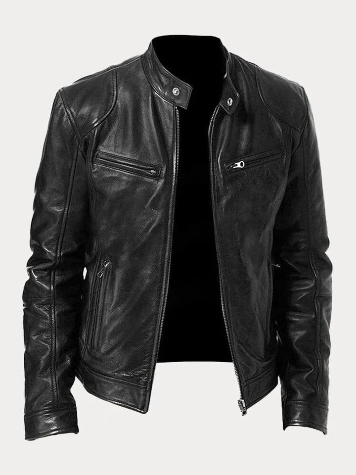 CHRISTIAN™ | Casual leather jacket