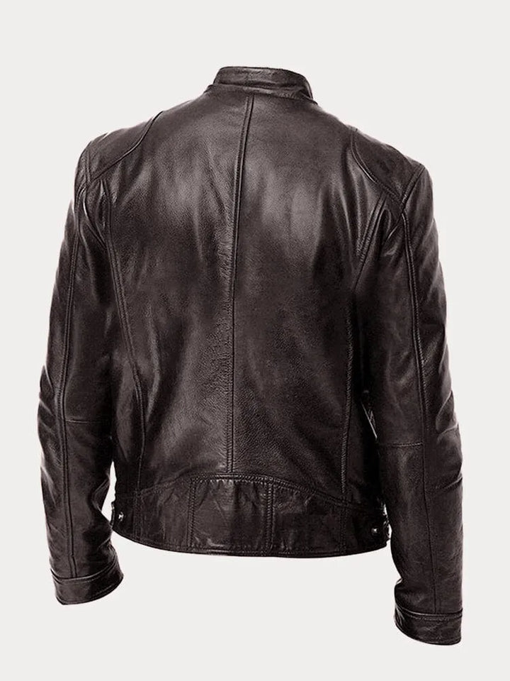 CHRISTIAN™ | Casual leather jacket