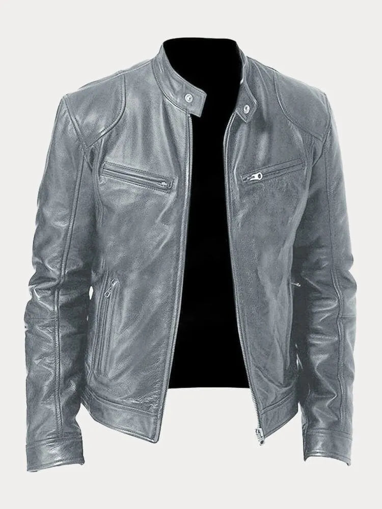 CHRISTIAN™ | Casual leather jacket