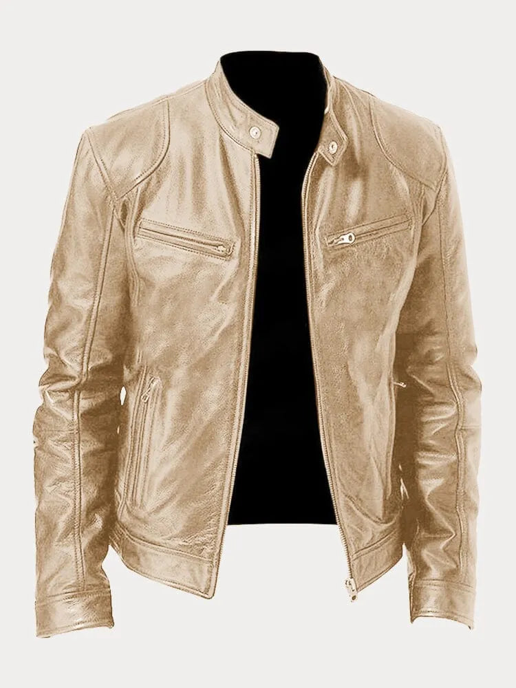 CHRISTIAN™ | Casual leather jacket