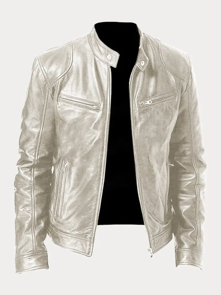 CHRISTIAN™ | Casual leather jacket