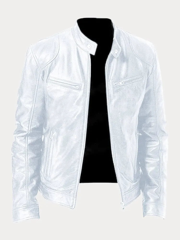 CHRISTIAN™ | Casual leather jacket