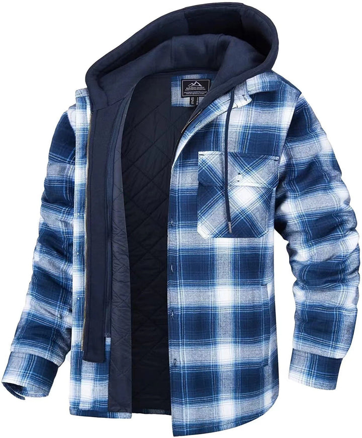 AXEL™ | Winter plaid jacket